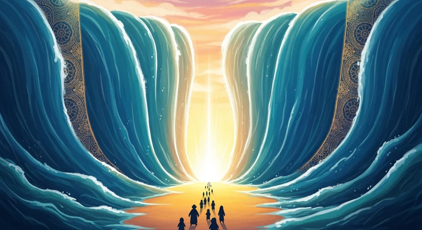 Prophet Musa and the Sea