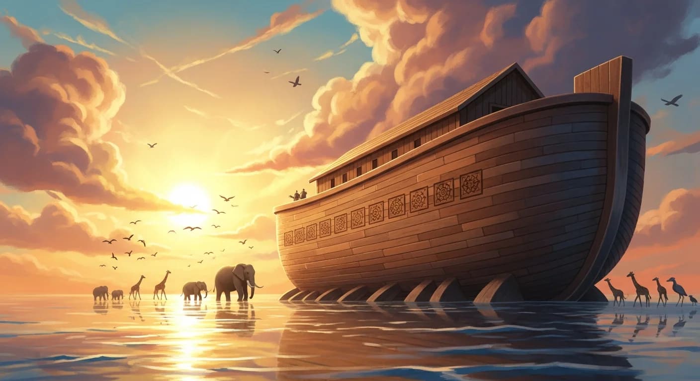 Prophet Nuh and the Big Boat