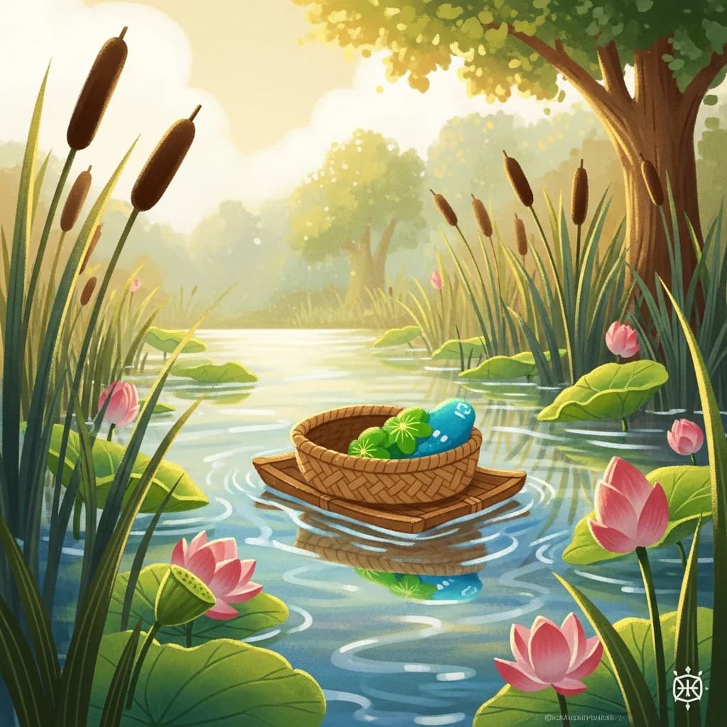 Baby Musa in the River